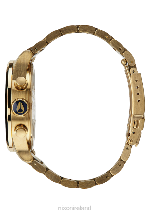 Watch IE Nixon Sentry Chrono Gold/Blue Sunray 688T76