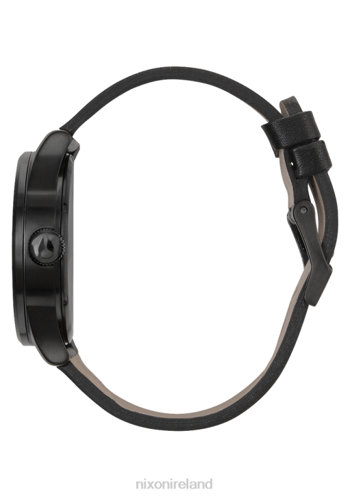 Watch IE Nixon Sentry Leather All Black 688T52