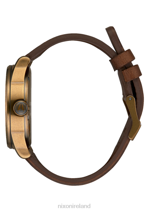 Watch IE Nixon Sentry Leather Brass/Black/Brown 688T49