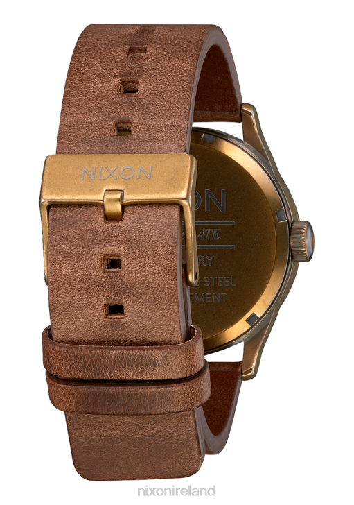 Watch IE Nixon Sentry Leather Brass/Black/Brown 688T49