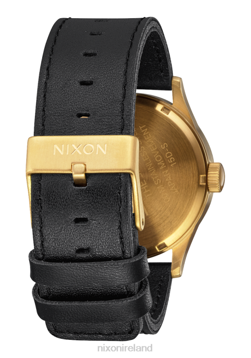 Watch IE Nixon Sentry Leather Gold/Black 688T53
