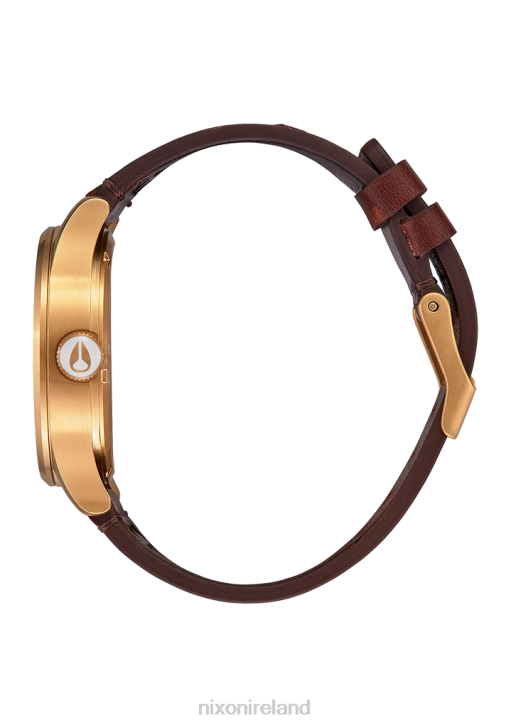 Watch IE Nixon Sentry Leather Gold/Indigo/Brown 688T56