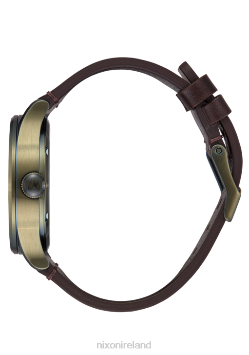 Watch IE Nixon Sentry Leather Vintage White/Surplus 688T58