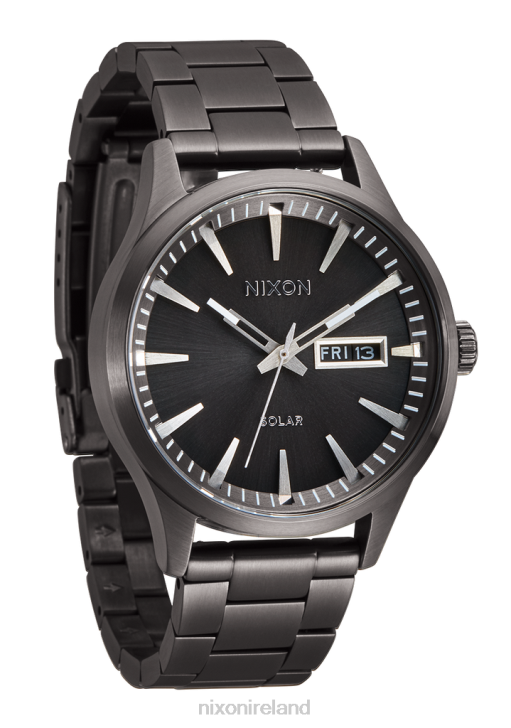 Watch IE Nixon Sentry Solar Stainless Steel Gunmetal 688T98