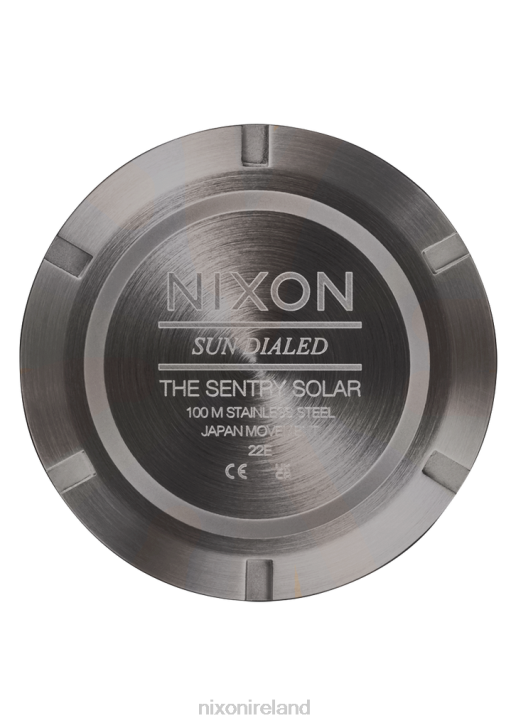 Watch IE Nixon Sentry Solar Stainless Steel Gunmetal 688T98