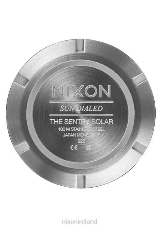 Watch IE Nixon Sentry Solar Stainless Steel Silver/Jasper 688T99