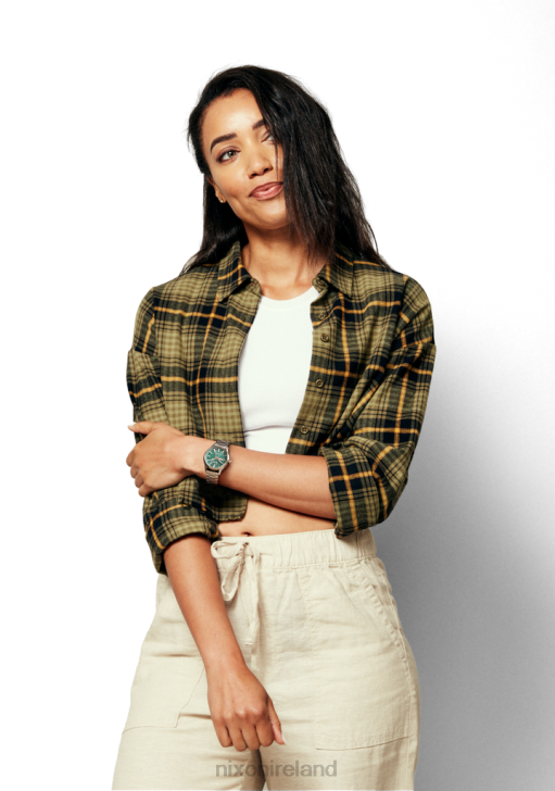 Watch IE Nixon Sentry Solar Stainless Steel Silver/Jasper 688T99