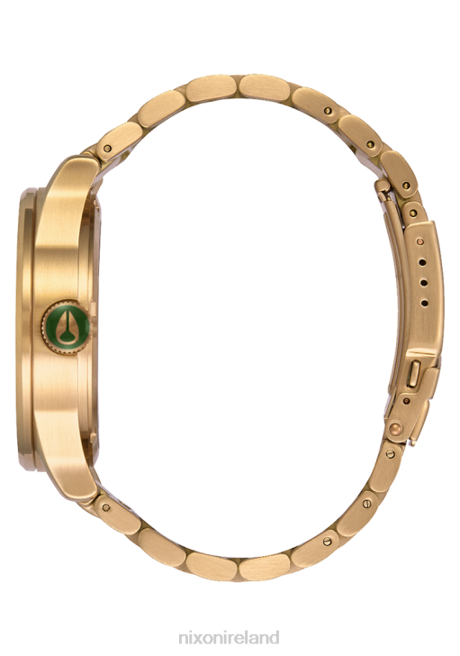 Watch IE Nixon Sentry Stainless Steel Gold/Green Sunray 688T3