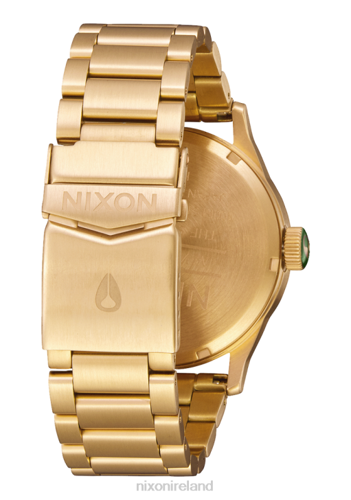 Watch IE Nixon Sentry Stainless Steel Gold/Green Sunray 688T3