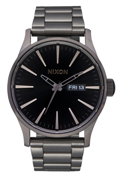 Watch IE Nixon Sentry Stainless Steel Gunmetal/Black Sunray 688T10