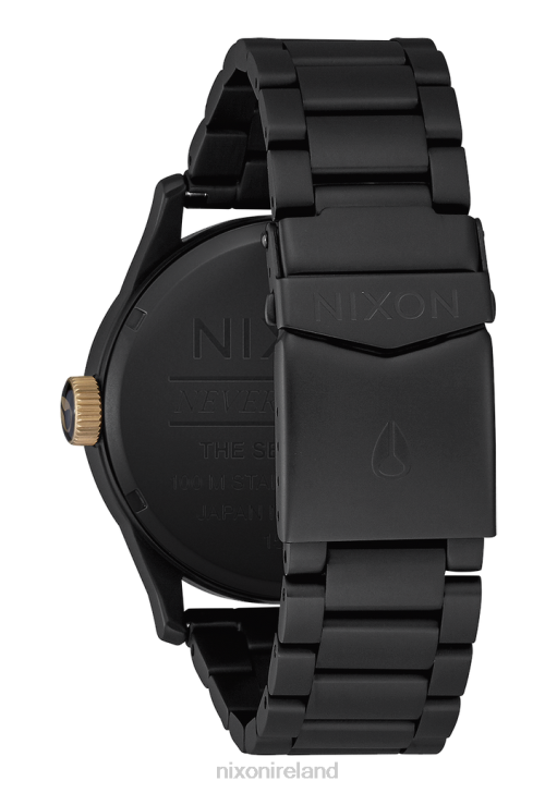 Watch IE Nixon Sentry Stainless Steel Matte Black/Gold 688T6