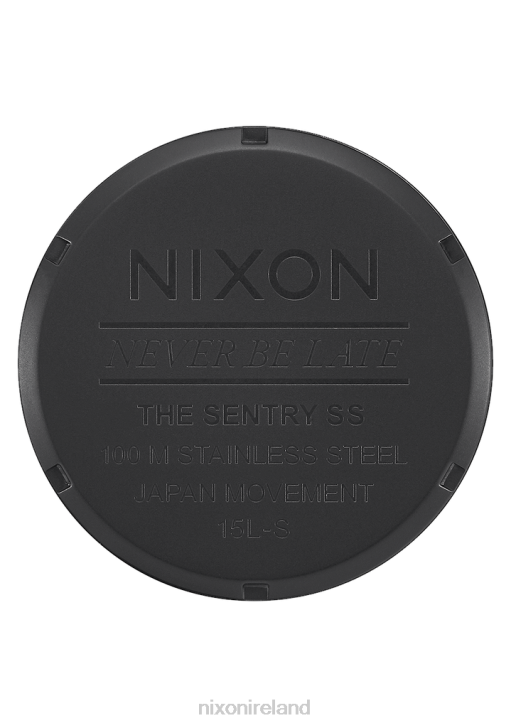 Watch IE Nixon Sentry Stainless Steel Matte Black/Gold 688T6