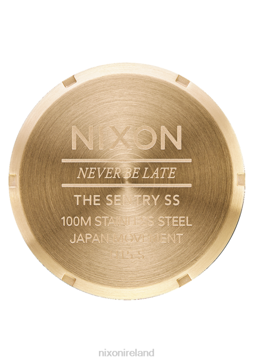 Watch IE Nixon Sentry Stainless Steel Oxblood Sunray/Gold 688T14