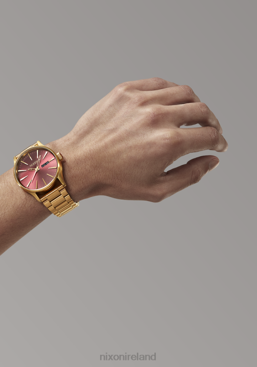 Watch IE Nixon Sentry Stainless Steel Oxblood Sunray/Gold 688T14