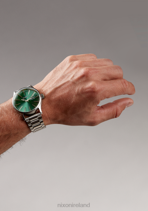Watch IE Nixon Sentry Stainless Steel Sage Sunray 688T13