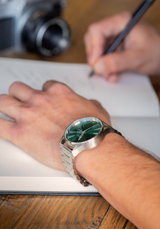 Watch IE Nixon Sentry Stainless Steel Sage Sunray 688T13