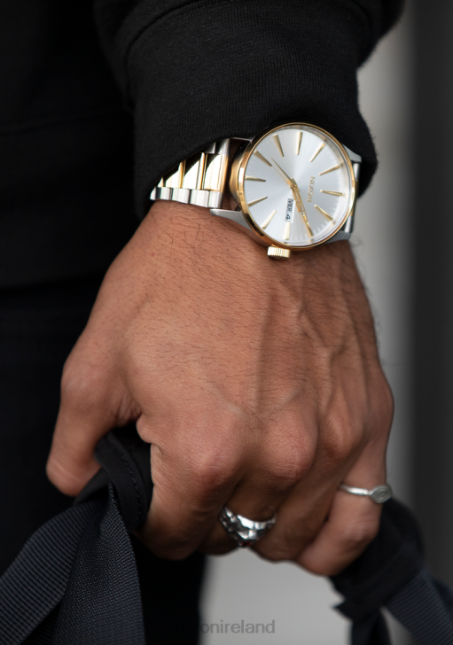 Watch IE Nixon Sentry Stainless Steel Silver/Gold 688T7