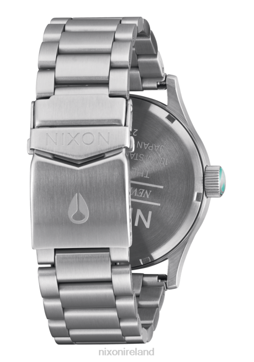 Watch IE Nixon Sentry Stainless Steel Silver/Turquoise 688T11