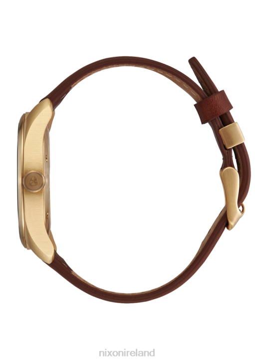 Watch IE Nixon Thalia Leather All Gold/Green Sunray 688T257