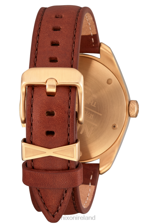 Watch IE Nixon Thalia Leather All Gold/Green Sunray 688T257