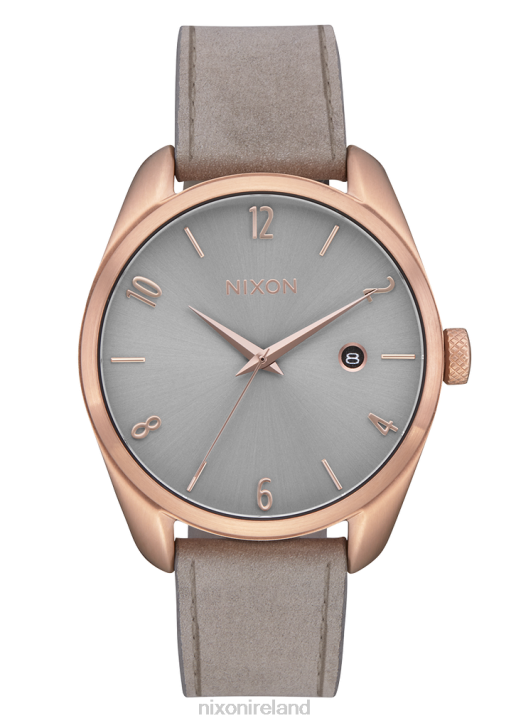 Watch IE Nixon Thalia Leather Gray Sunray/Rose Gold/Gray 688T258