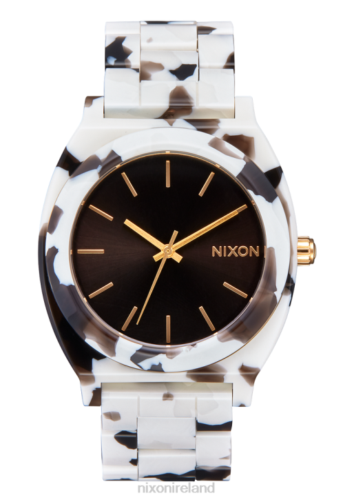 Watch IE Nixon Time Teller Acetate Black Tortoise 688T249