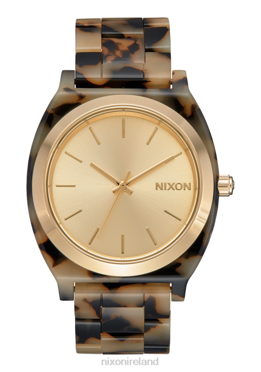 Watch IE Nixon Time Teller Acetate Cream Tortoise 688T246