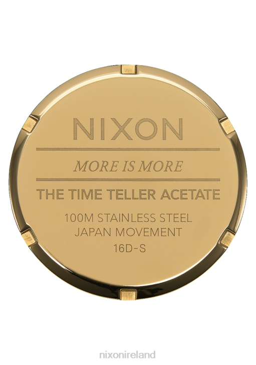 Watch IE Nixon Time Teller Acetate Cream Tortoise 688T246
