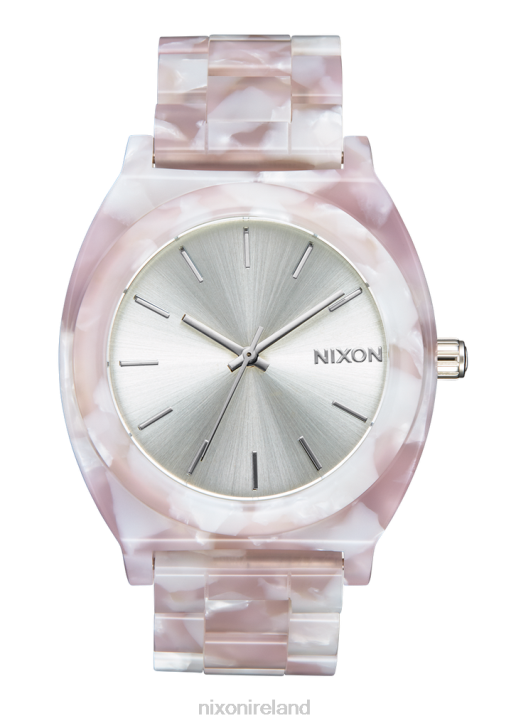 Watch IE Nixon Time Teller Acetate Pink/Silver 688T250
