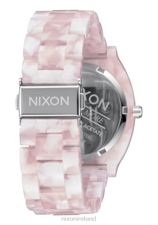 Watch IE Nixon Time Teller Acetate Pink/Silver 688T250