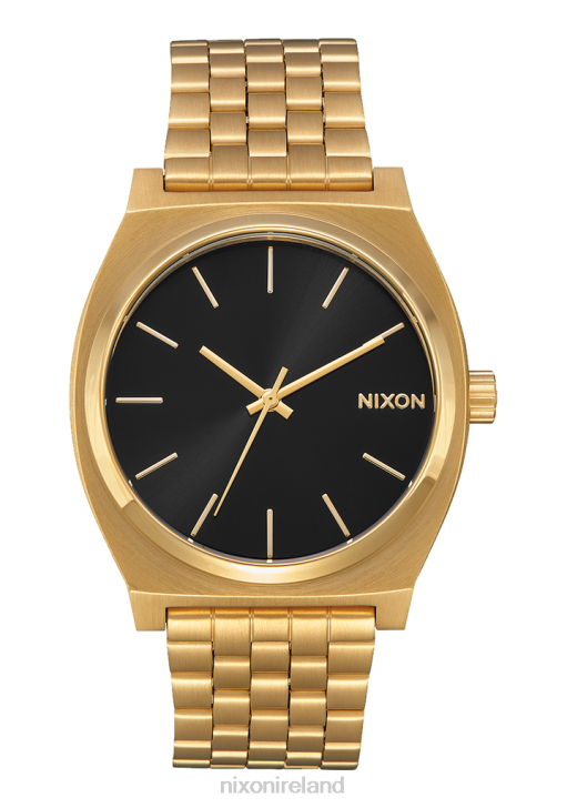 Watch IE Nixon Time Teller All Gold/Black Sunray 688T36