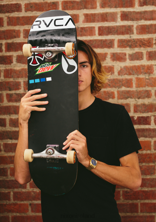 Watch IE Nixon Time Teller All Gold/Black Sunray 688T36