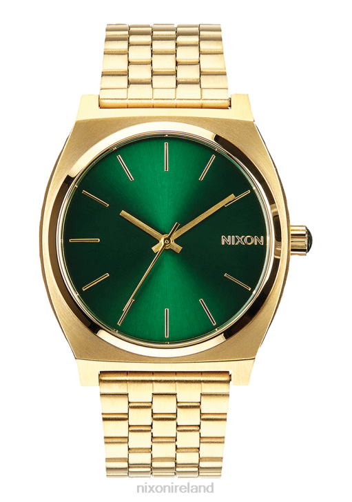 Watch IE Nixon Time Teller Gold/Green Sunray 688T32