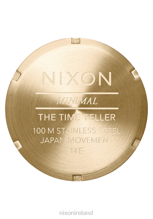 Watch IE Nixon Time Teller Gold/Oxblood Sunray 688T42