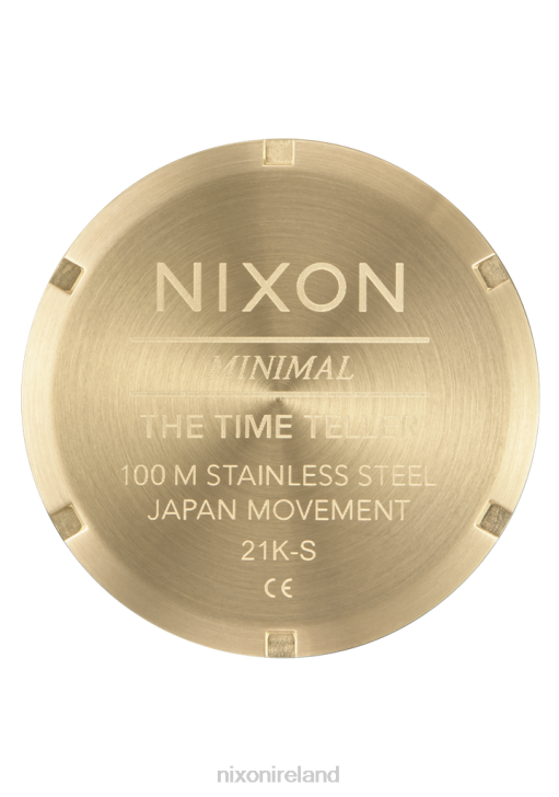 Watch IE Nixon Time Teller Light Gold/Vintage White 688T44