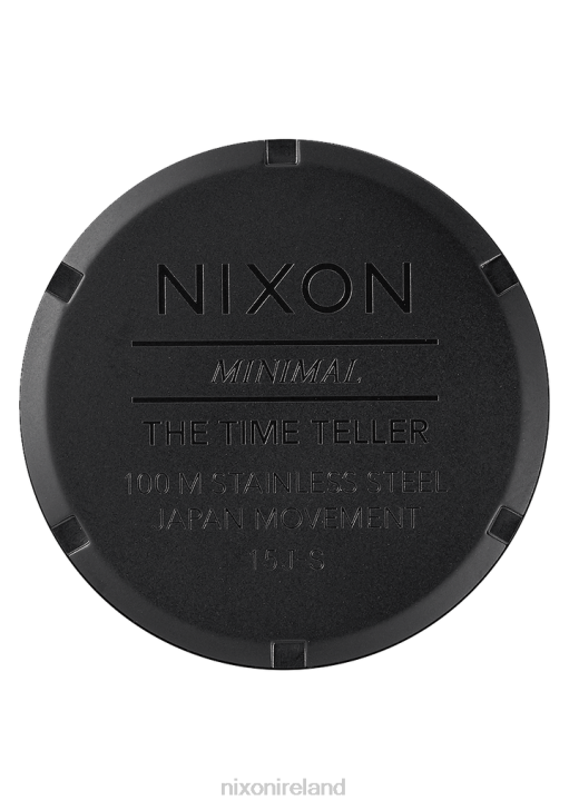Watch IE Nixon Time Teller Matte Black/Gold 688T37