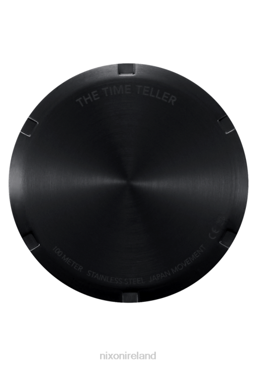 Watch IE Nixon Time Teller Matte Black/Gold 688T37