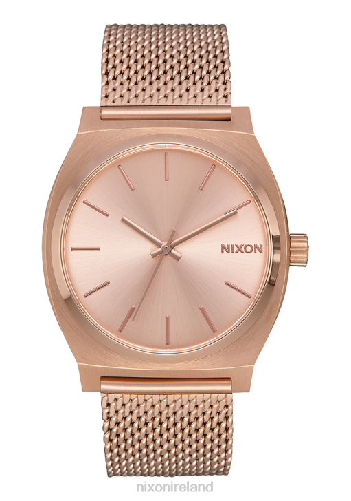 Watch IE Nixon Time Teller Milanese All Rose Gold 688T266