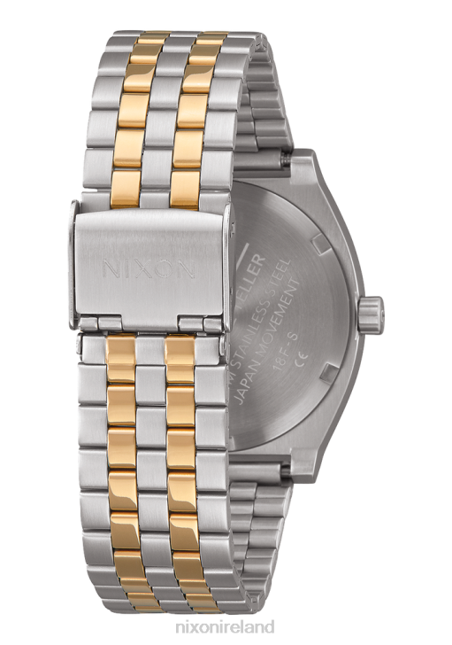 Watch IE Nixon Time Teller Silver/Gold 688T43