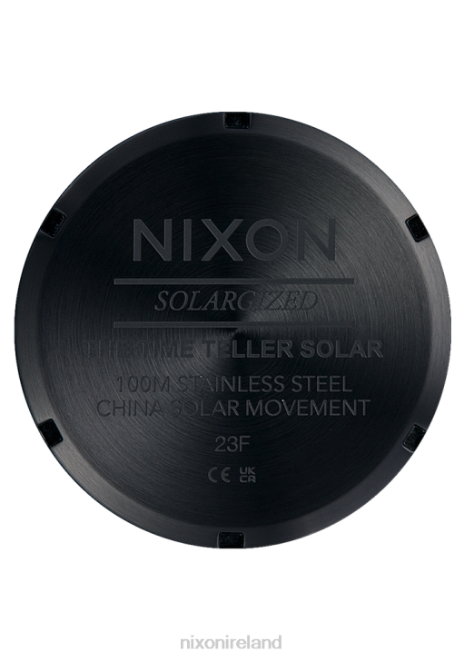 Watch IE Nixon Time Teller Solar All Black/White 688T103