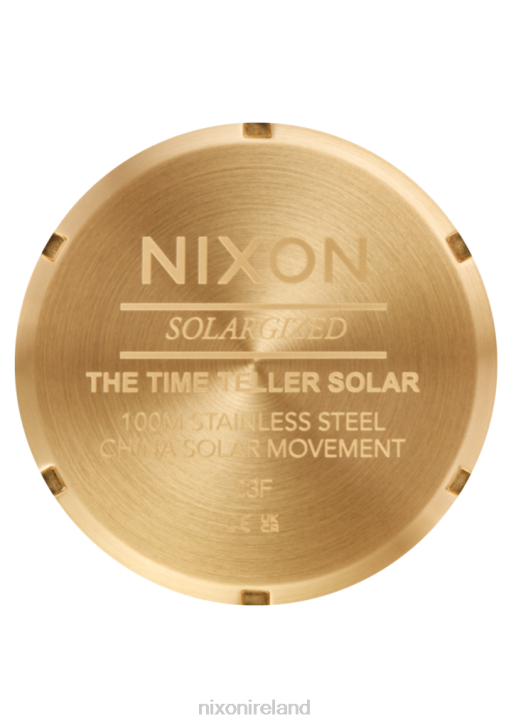 Watch IE Nixon Time Teller Solar All Gold/Black 688T100