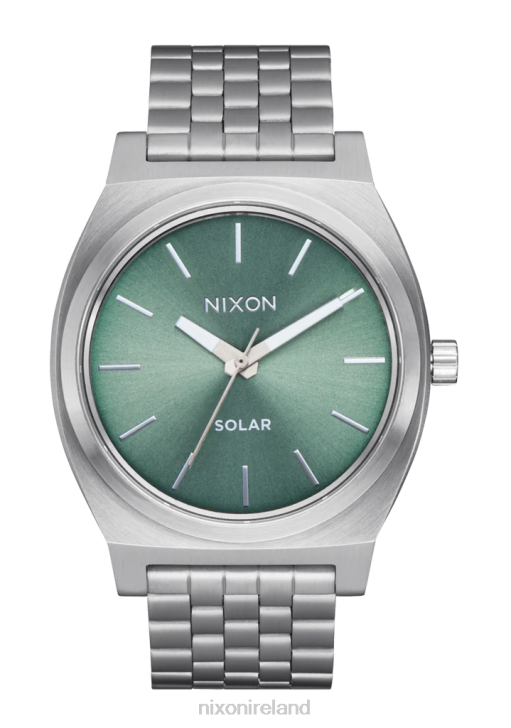 Watch IE Nixon Time Teller Solar Silver/Jade Sunray 688T102