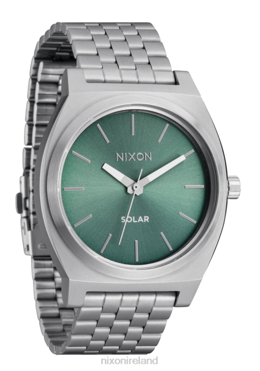 Watch IE Nixon Time Teller Solar Silver/Jade Sunray 688T102