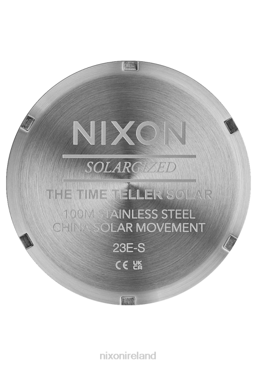 Watch IE Nixon Time Teller Solar Silver/Jade Sunray 688T102