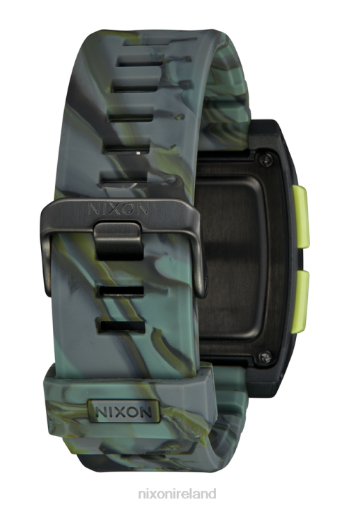 Watch IE Nixon Base Tide Pro Green Camo 688T178