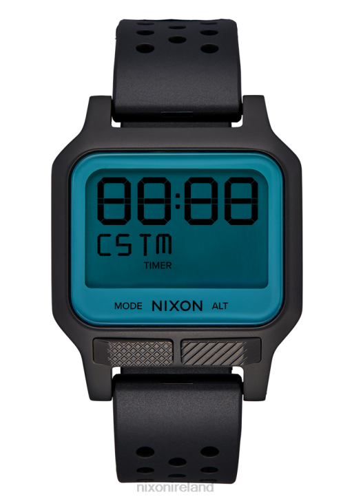 Watch IE Nixon Heat Black/Aqua Positive 688T165