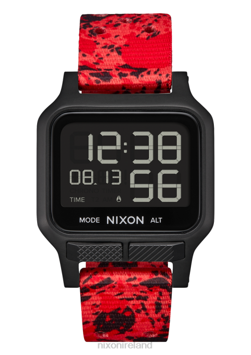 Watch IE Nixon Heat Black/Red 688T168
