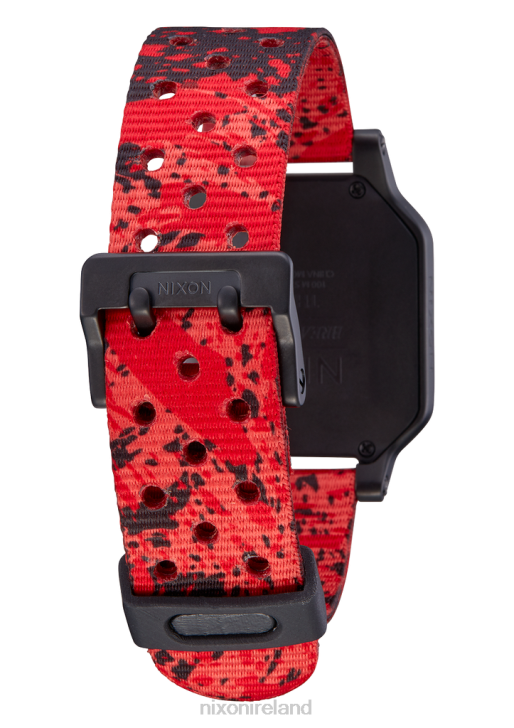 Watch IE Nixon Heat Black/Red 688T168