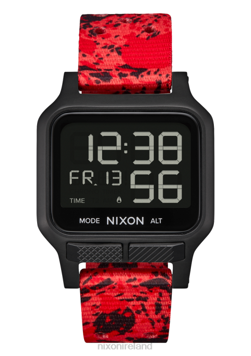 Watch IE Nixon Heat Black/Red 688T168