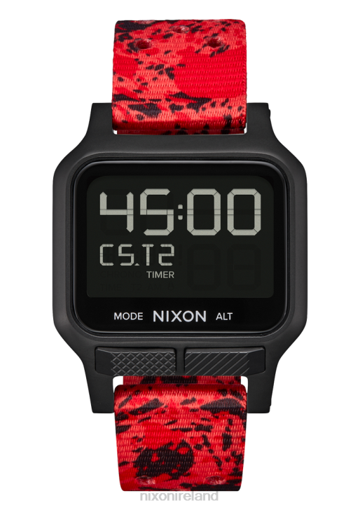 Watch IE Nixon Heat Black/Red 688T168